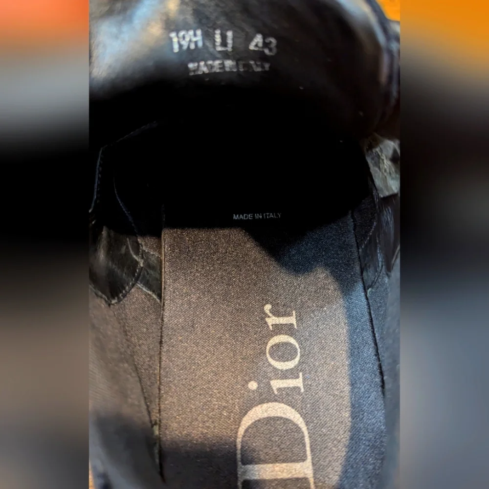 Christian Dior Men's Leather Casual Shoe - Picture 6 of 15